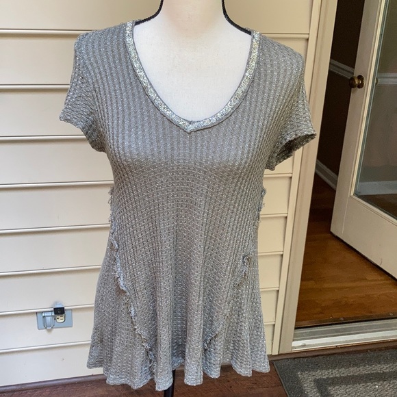 Juicy Couture Tops - Juicy Couture Luxe Rhinestone Waffle Top